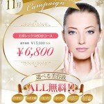 グランドオープンキャンペーン☆★☆★／恵比寿・広尾・代官山・渋谷のフェイシャルエステサロン　Cielpiendir～シエルプランディー～